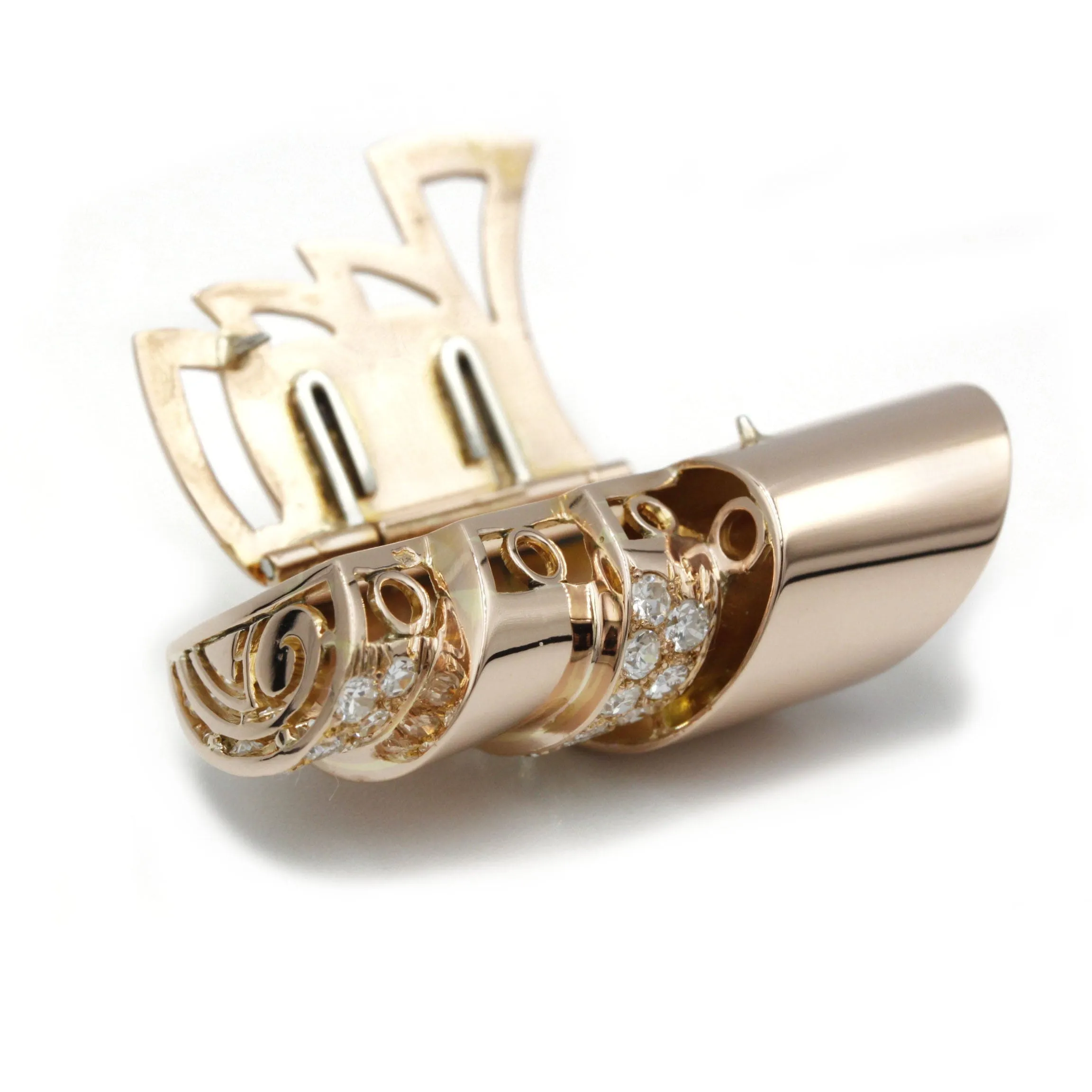 Clip or rose diamants sold by 58 Facettes product image thumbnail 5