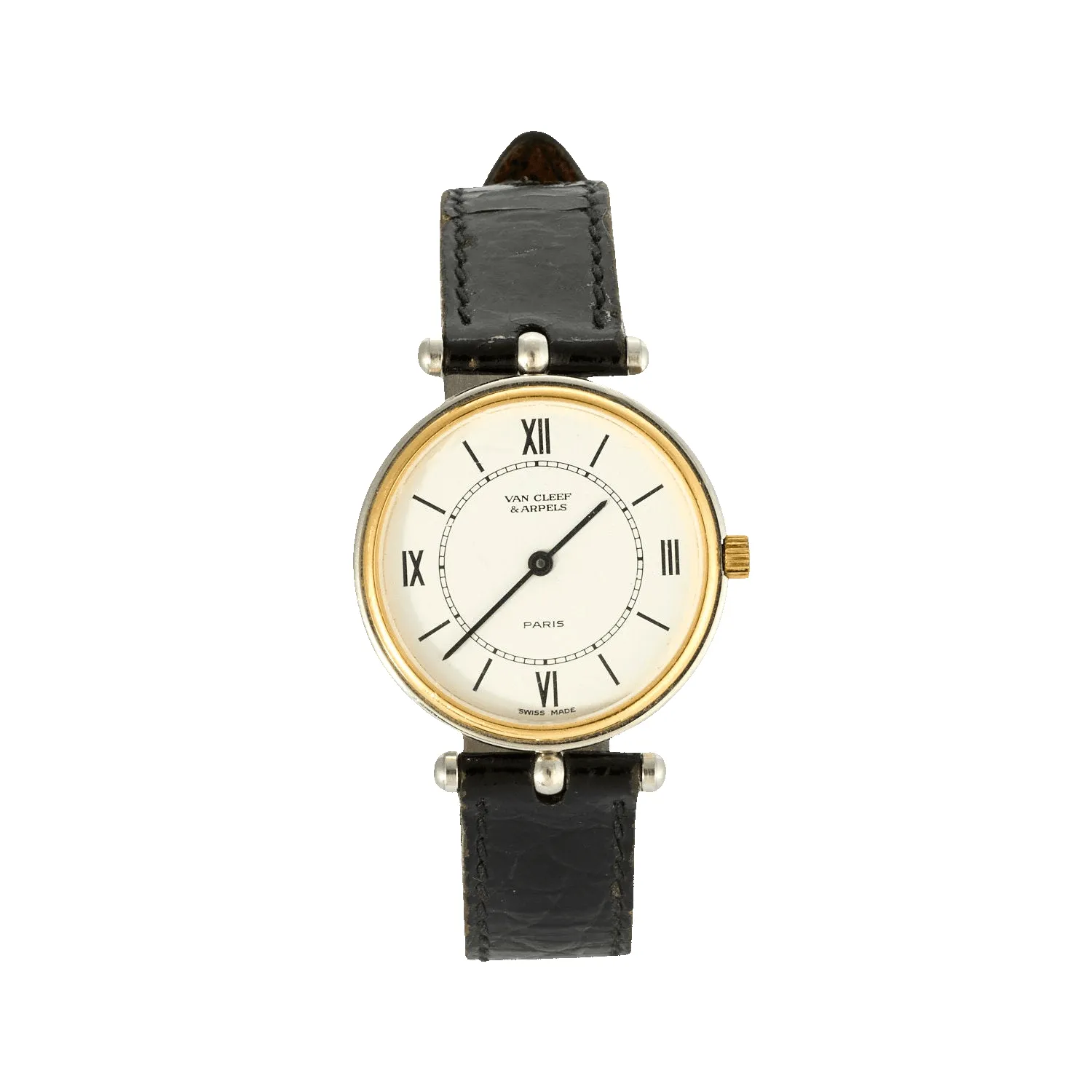 VAN CLEEF & ARPELS - Montre or et acier sold by 58 Facettes