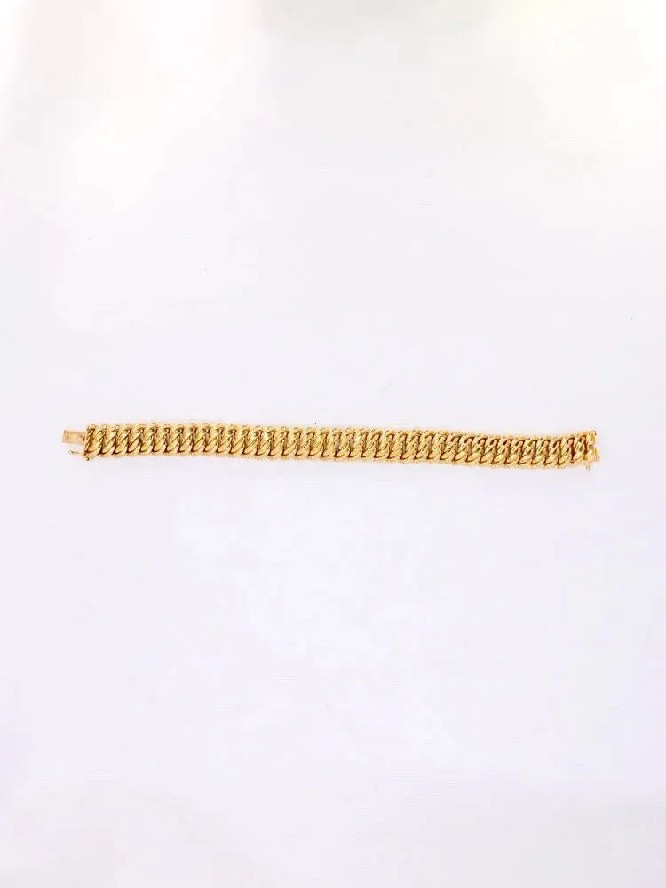 Bracelet maille américaine or jaune sold by 58 Facettes product image thumbnail 4