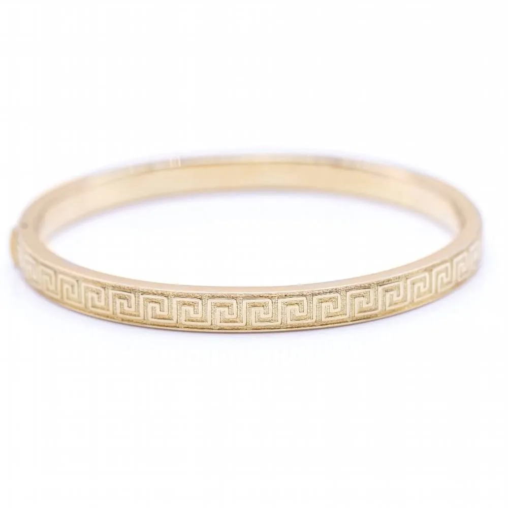 Bracelet rigide en or de style grec. sold by 58 Facettes product image thumbnail 3