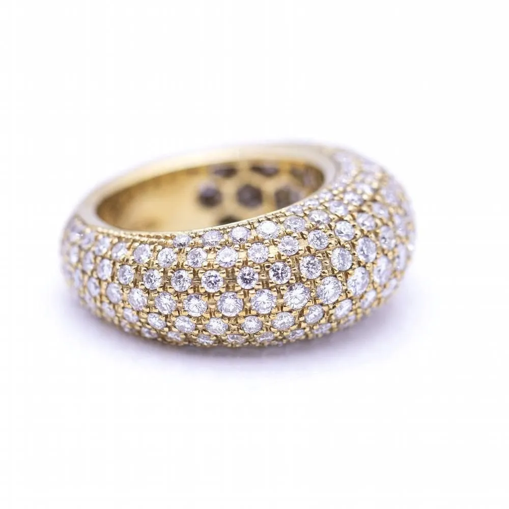 Bague en or et pavée de diamants. Neuve. sold by 58 Facettes product image thumbnail 5