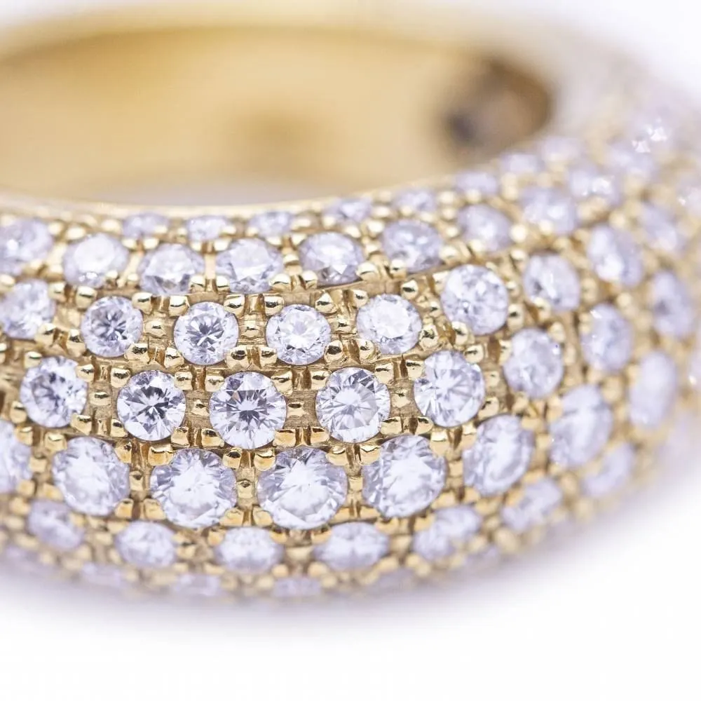Bague en or et pavée de diamants. Neuve. sold by 58 Facettes product image thumbnail 4
