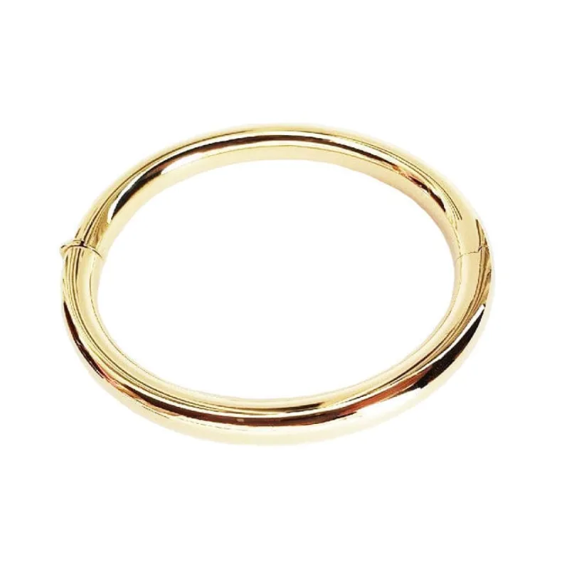 Bracelet jonc or fil rond sold by 58 Facettes