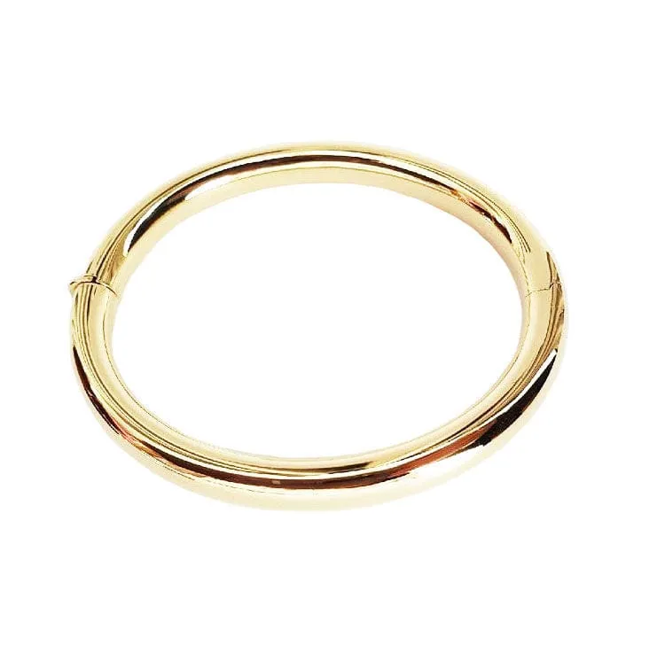 Bracelet jonc or fil rond sold by 58 Facettes