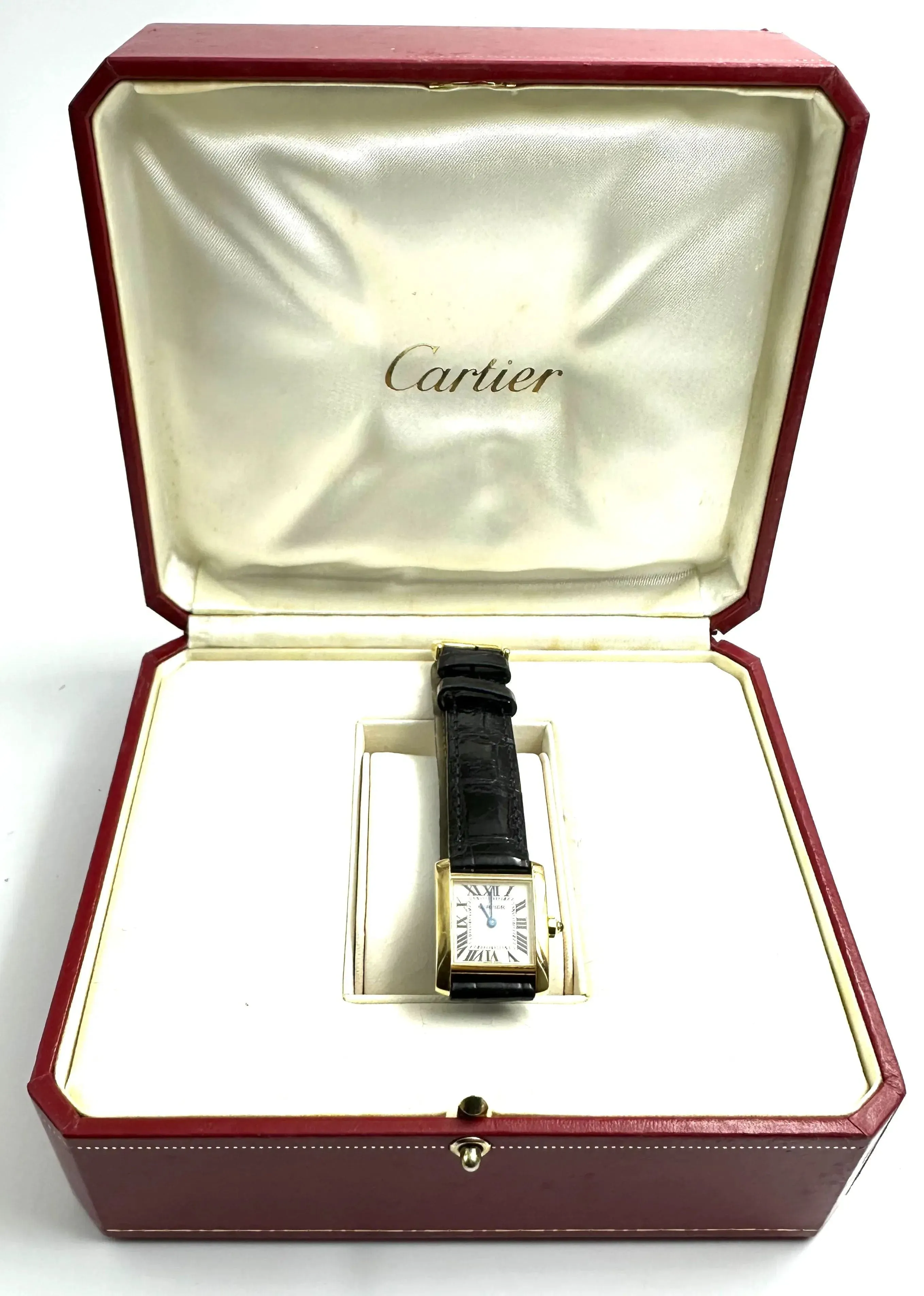 CARTIER - montre Tank française sold by 58 Facettes product image thumbnail 2