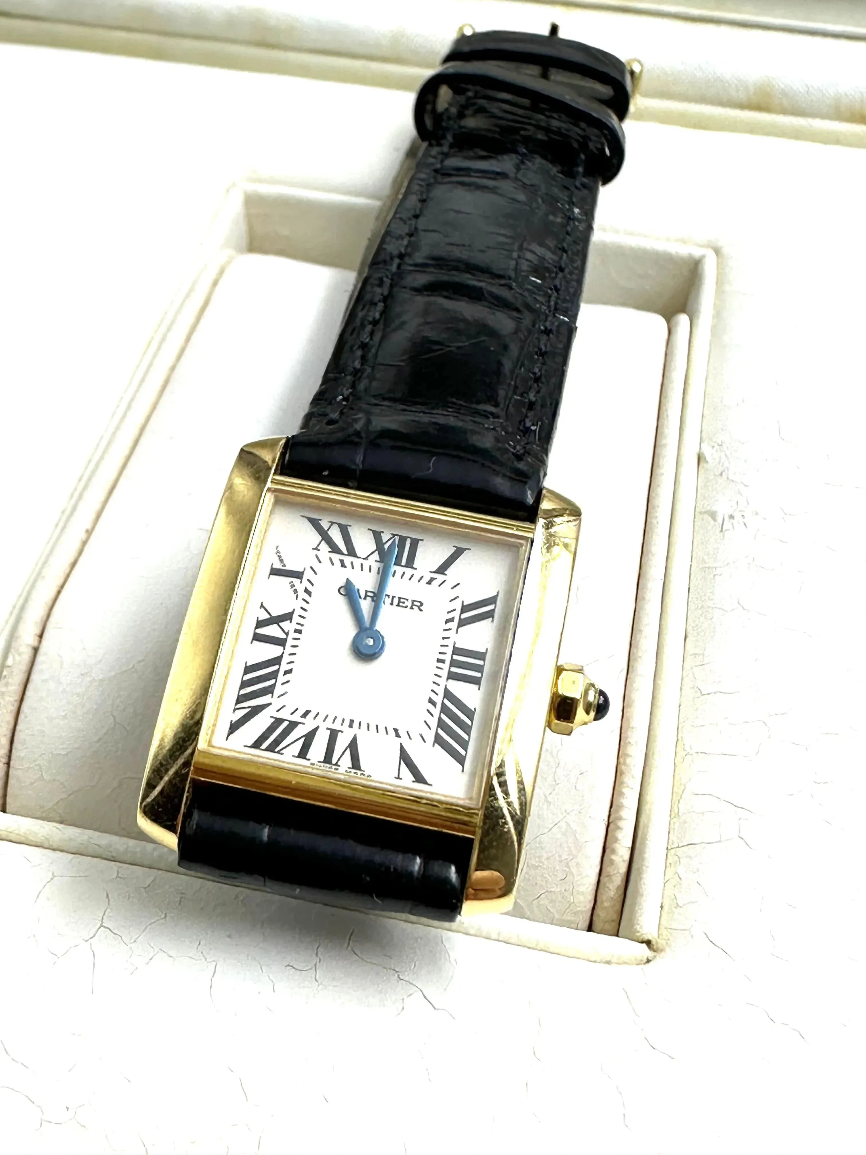 CARTIER - montre Tank française sold by 58 Facettes product image thumbnail 3
