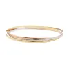 Bracelet Jonc Trois Ors sold by 58 Facettes