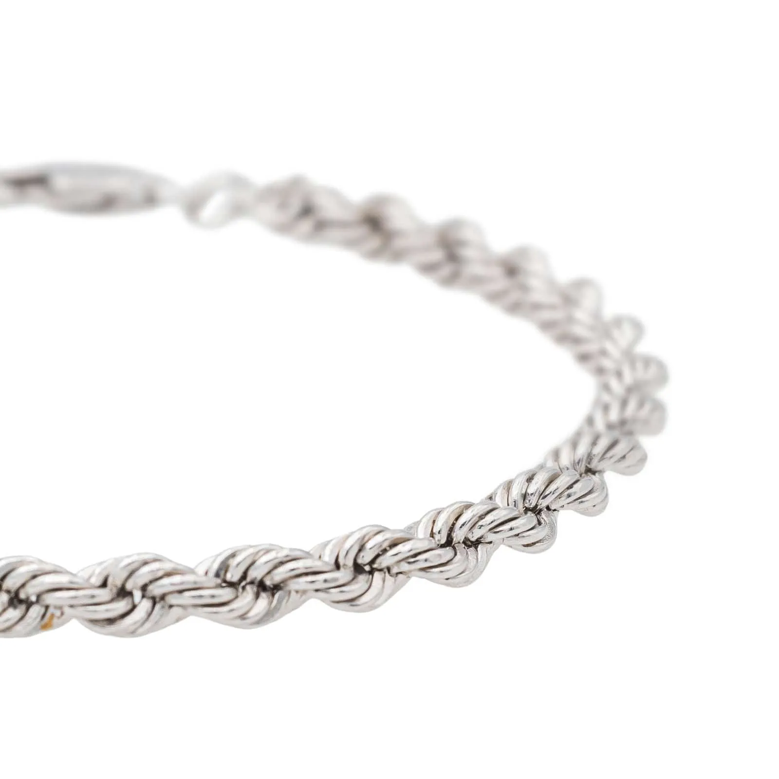 Bracelet Maille torsadée Or blanc sold by 58 Facettes product image thumbnail 3