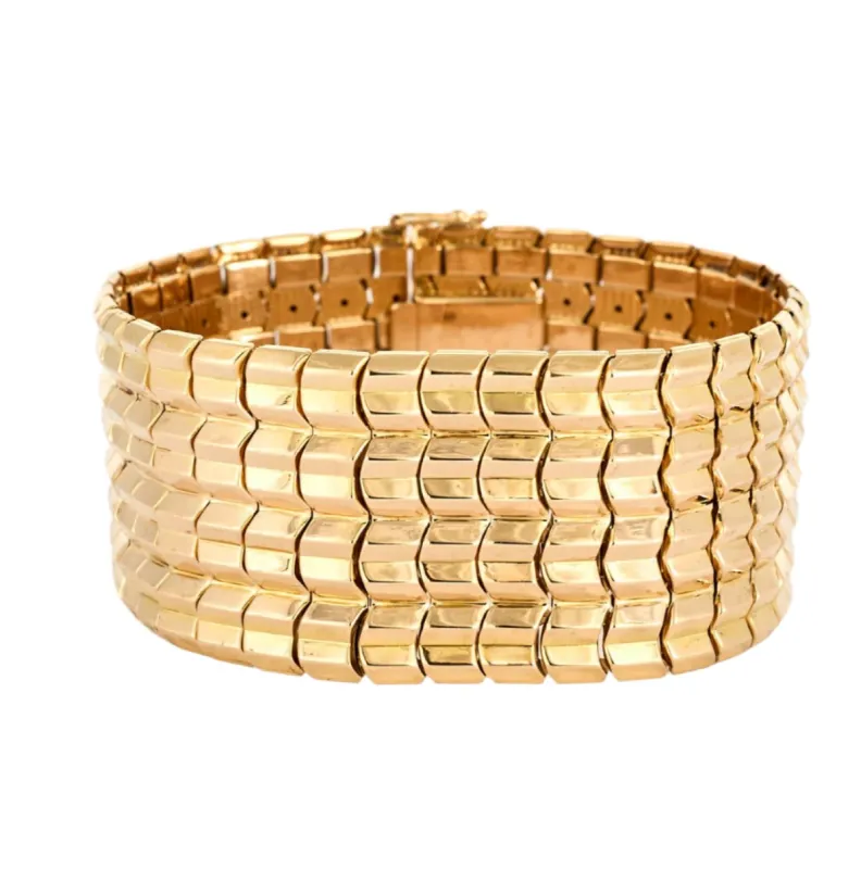 Bracelet ruban or jaune sold by 58 Facettes