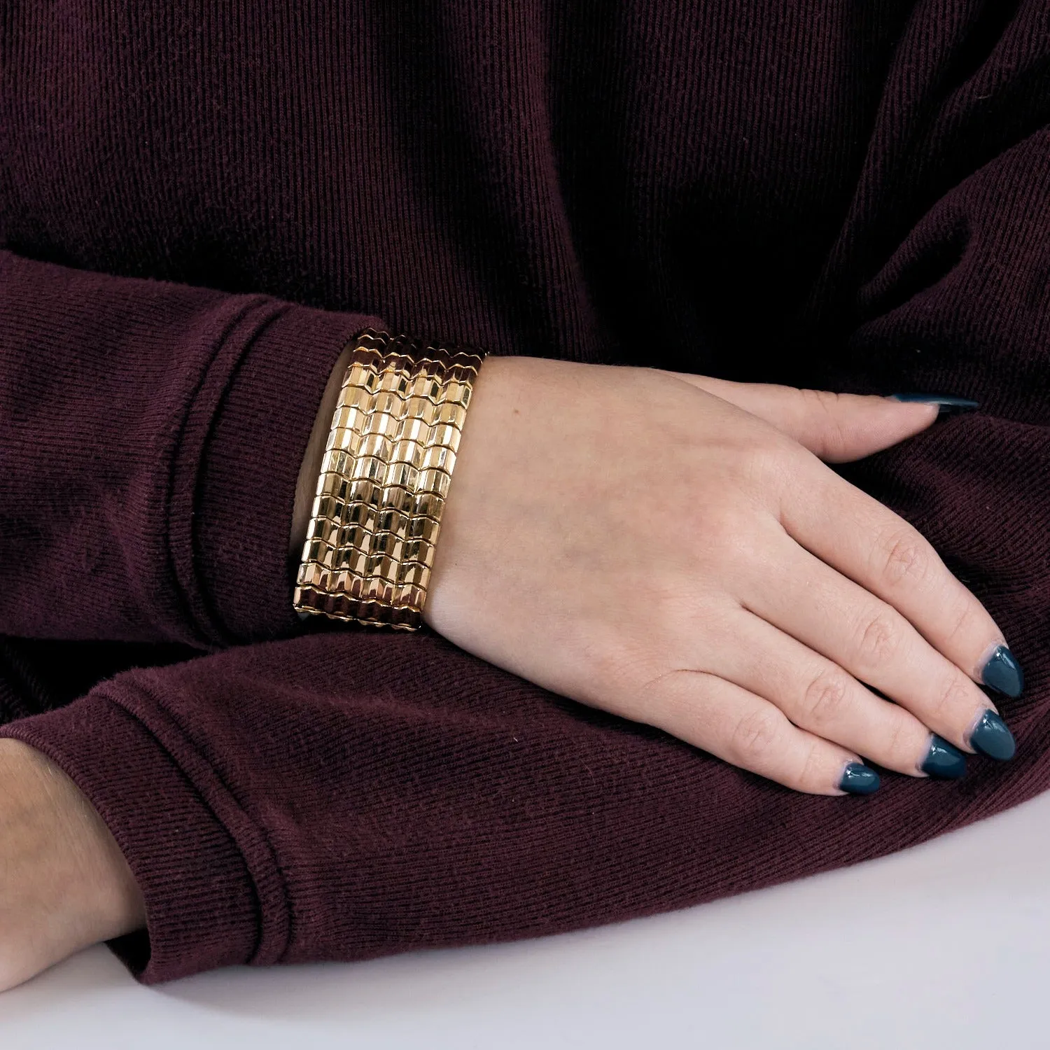 Bracelet ruban or jaune sold by 58 Facettes product image thumbnail 2