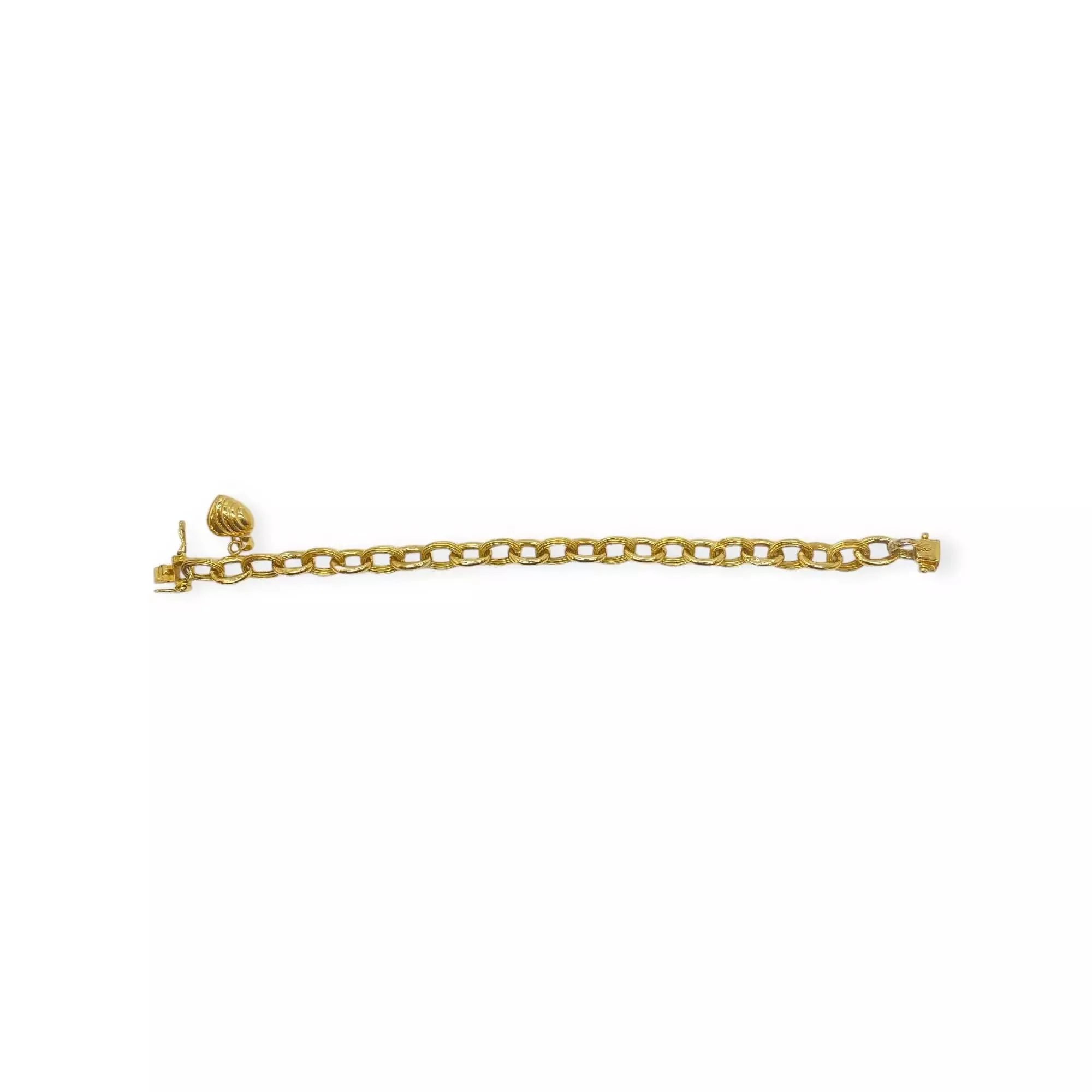 Bracelet breloque cœur or jaune sold by 58 Facettes product image thumbnail 5