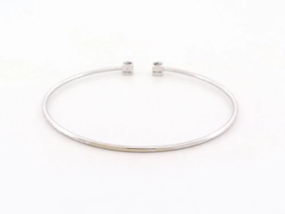 bracelet DINH VAN le cube diamant pm 15 or blanc sold by 58 Facettes product image thumbnail 4