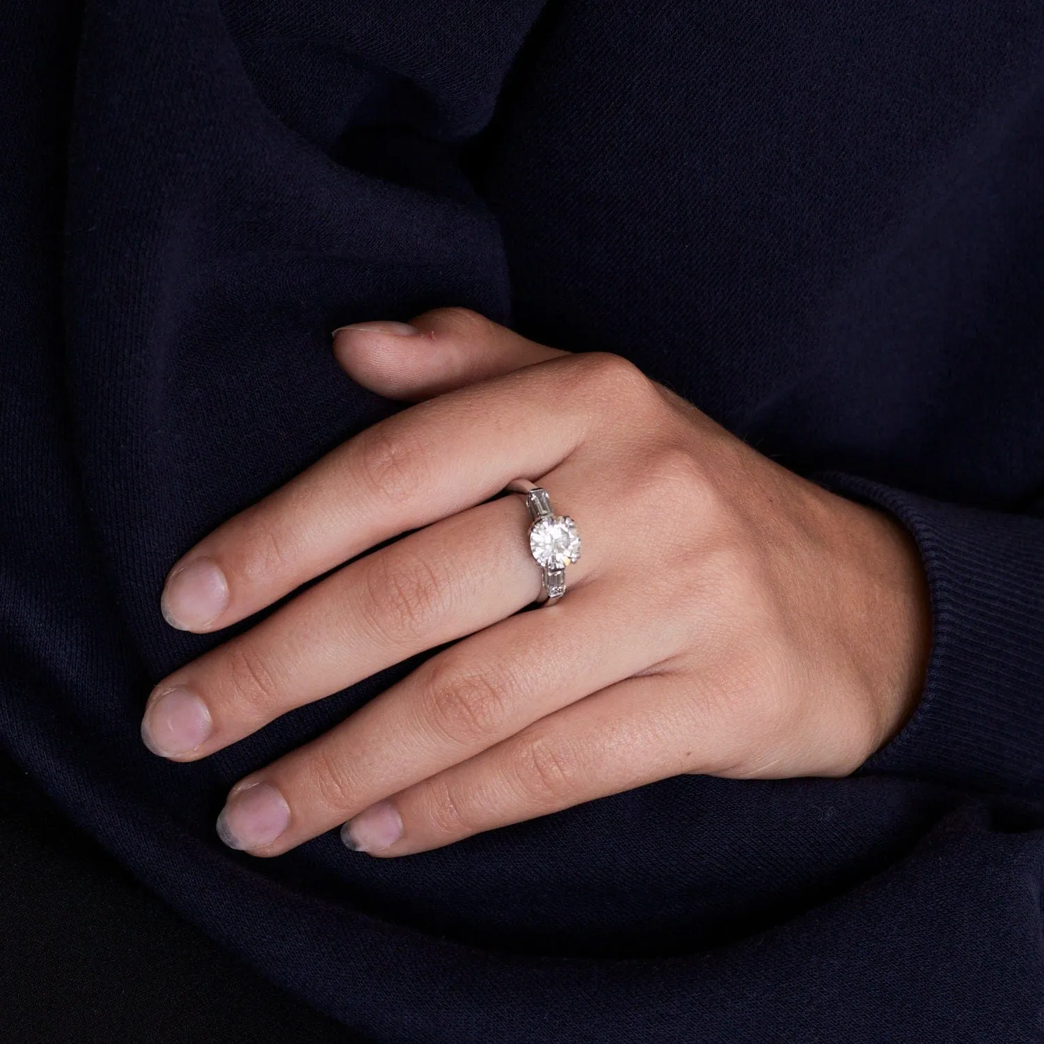 Bague Solitaire diamant 2.19ct sold by 58 Facettes product image thumbnail 2