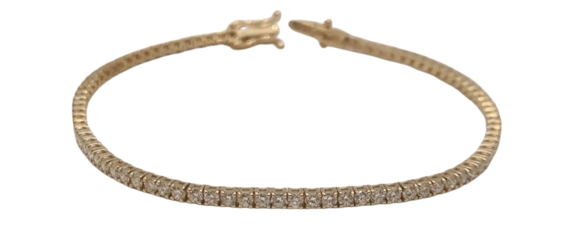 Bracelet Rivière Or jaune Diamants sold by 58 Facettes