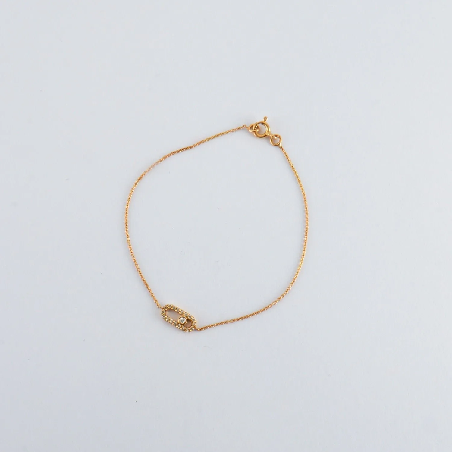 Bracelet or jaune diamants sold by 58 Facettes product image thumbnail 3