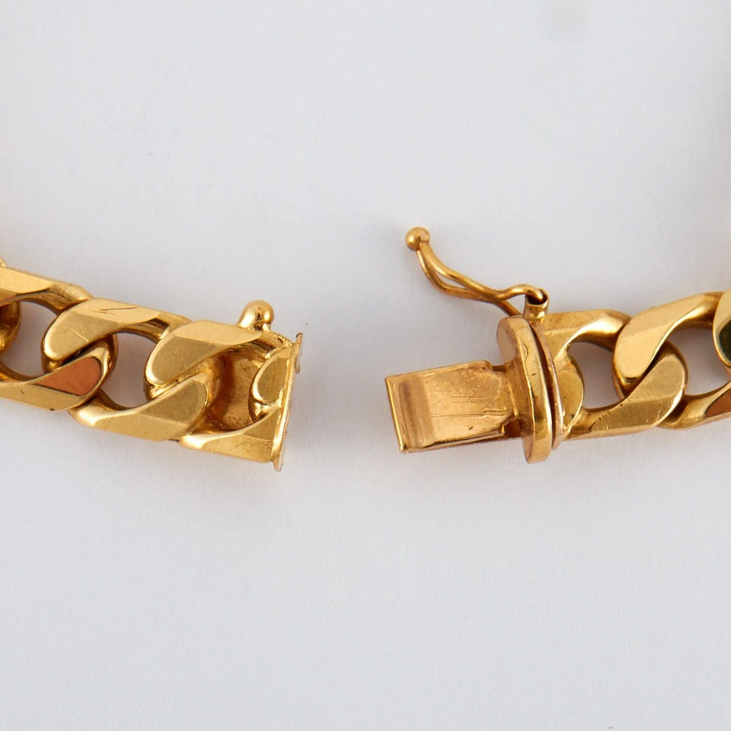 Gourmette avec plaque or jaune sold by 58 Facettes product image thumbnail 5