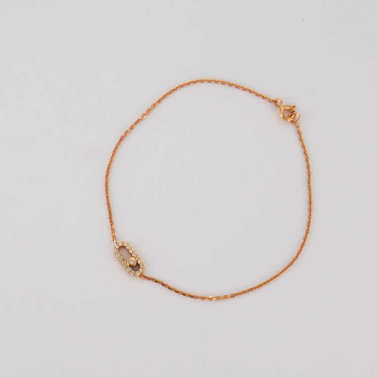 Bracelet or rose diamants sold by 58 Facettes product image thumbnail 4