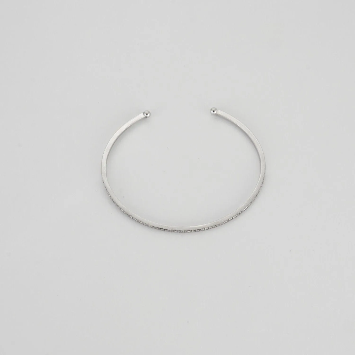 Bracelet Jonc or blanc diamants sold by 58 Facettes product image thumbnail 4