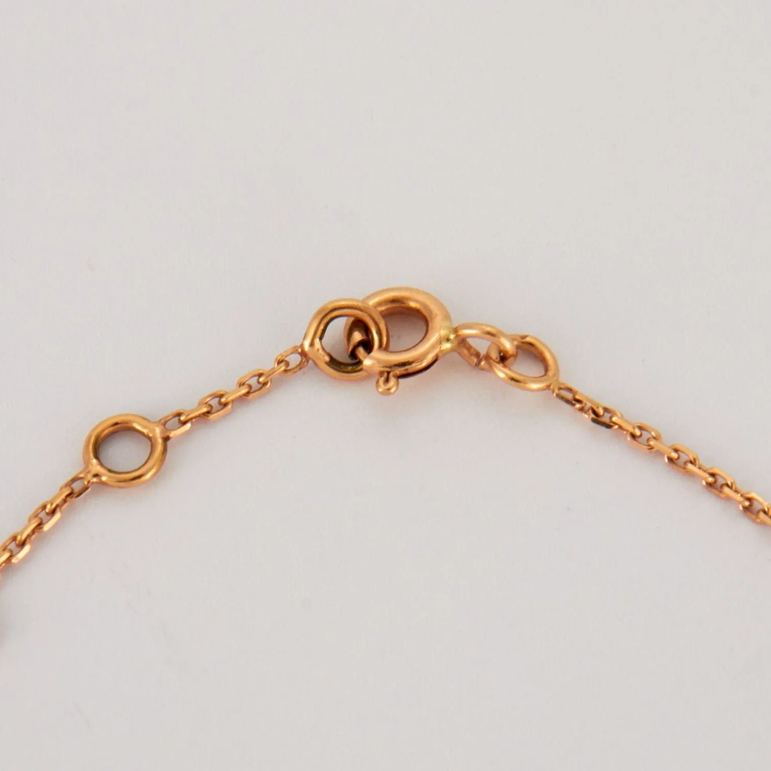 Bracelet or rose barrette de diamants sold by 58 Facettes product image thumbnail 5