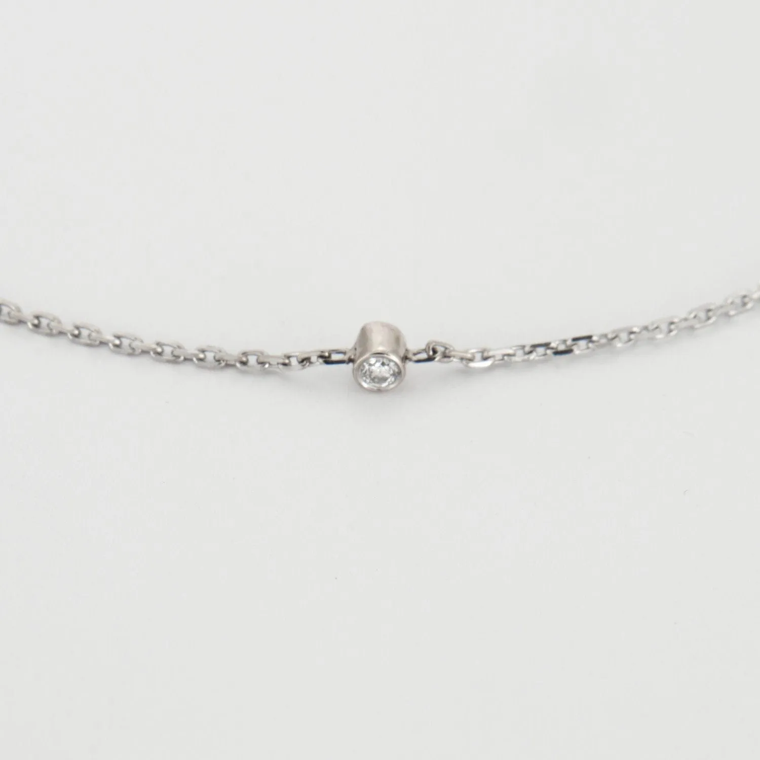 Bracelet or blanc diamant sold by 58 Facettes product image thumbnail 3