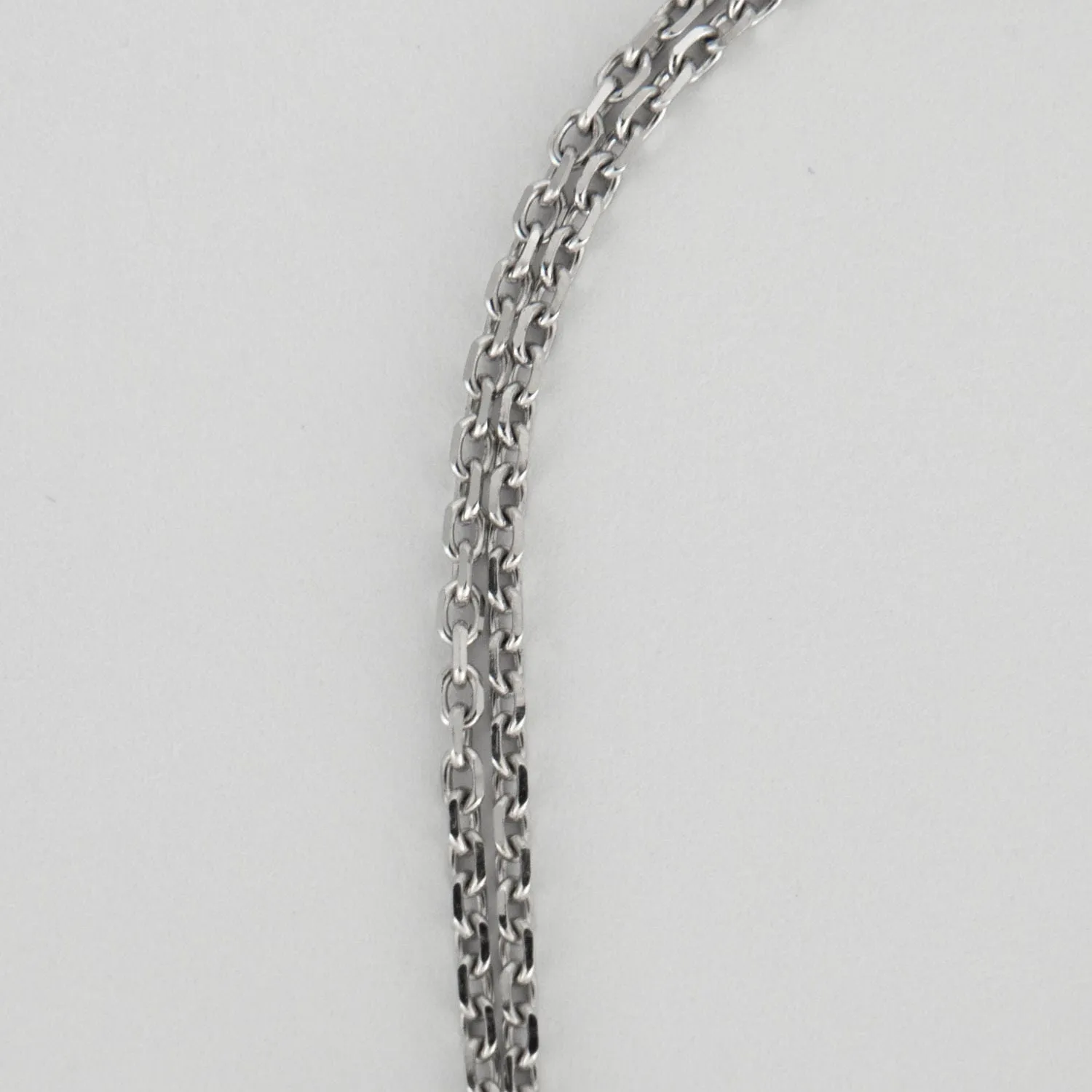 Bracelet or blanc barrette de diamants noirs sold by 58 Facettes product image thumbnail 5