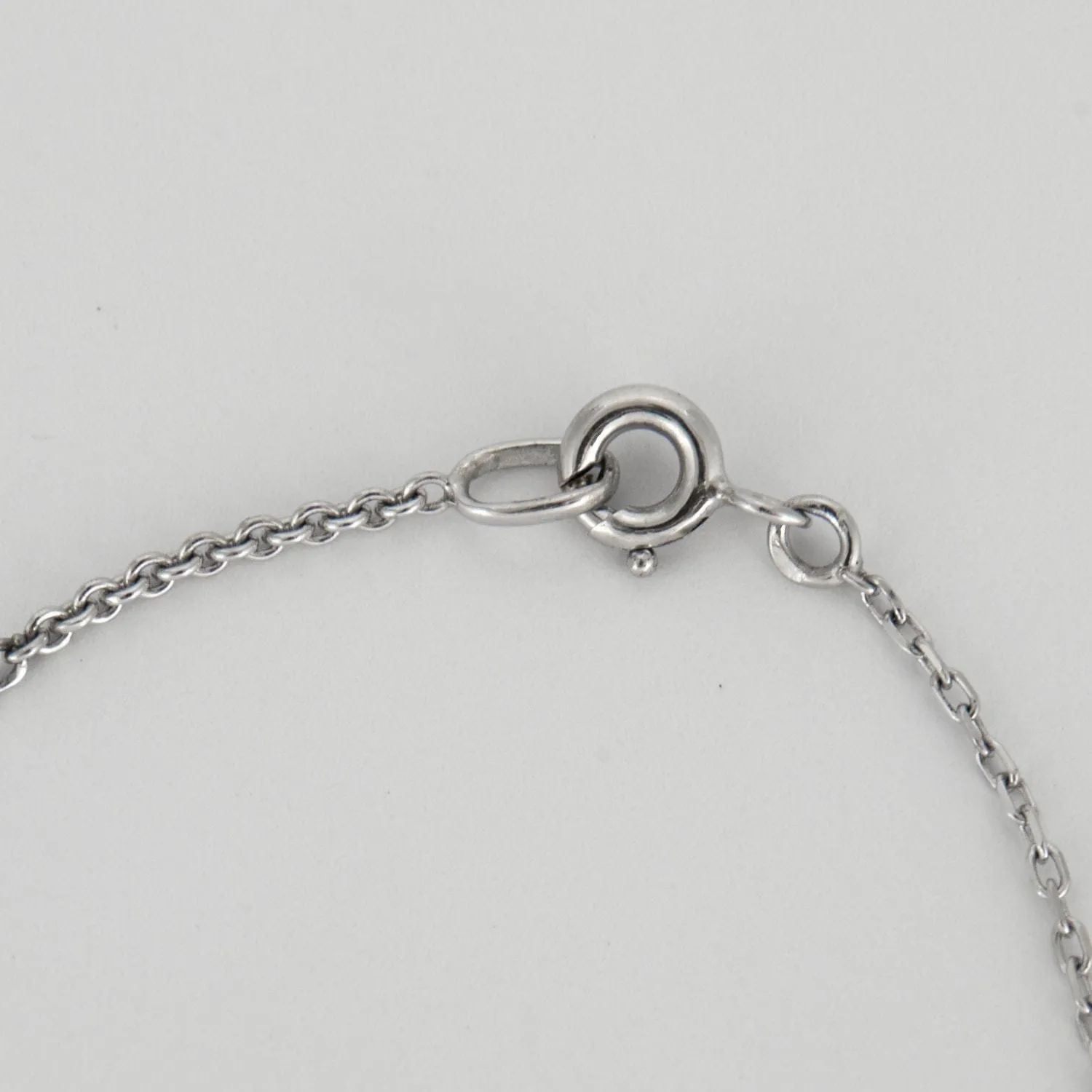 Bracelet or blanc cercle de diamants sold by 58 Facettes product image thumbnail 4