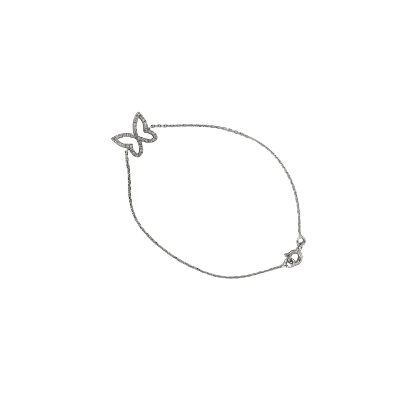 Bracelet papillon diamants sold by 58 Facettes