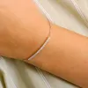 Bracelet or blanc barrette de diamants 0.55ct sold by 58 Facettes
