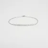 Bracelet or blanc barrette de diamants 0.55ct sold by 58 Facettes