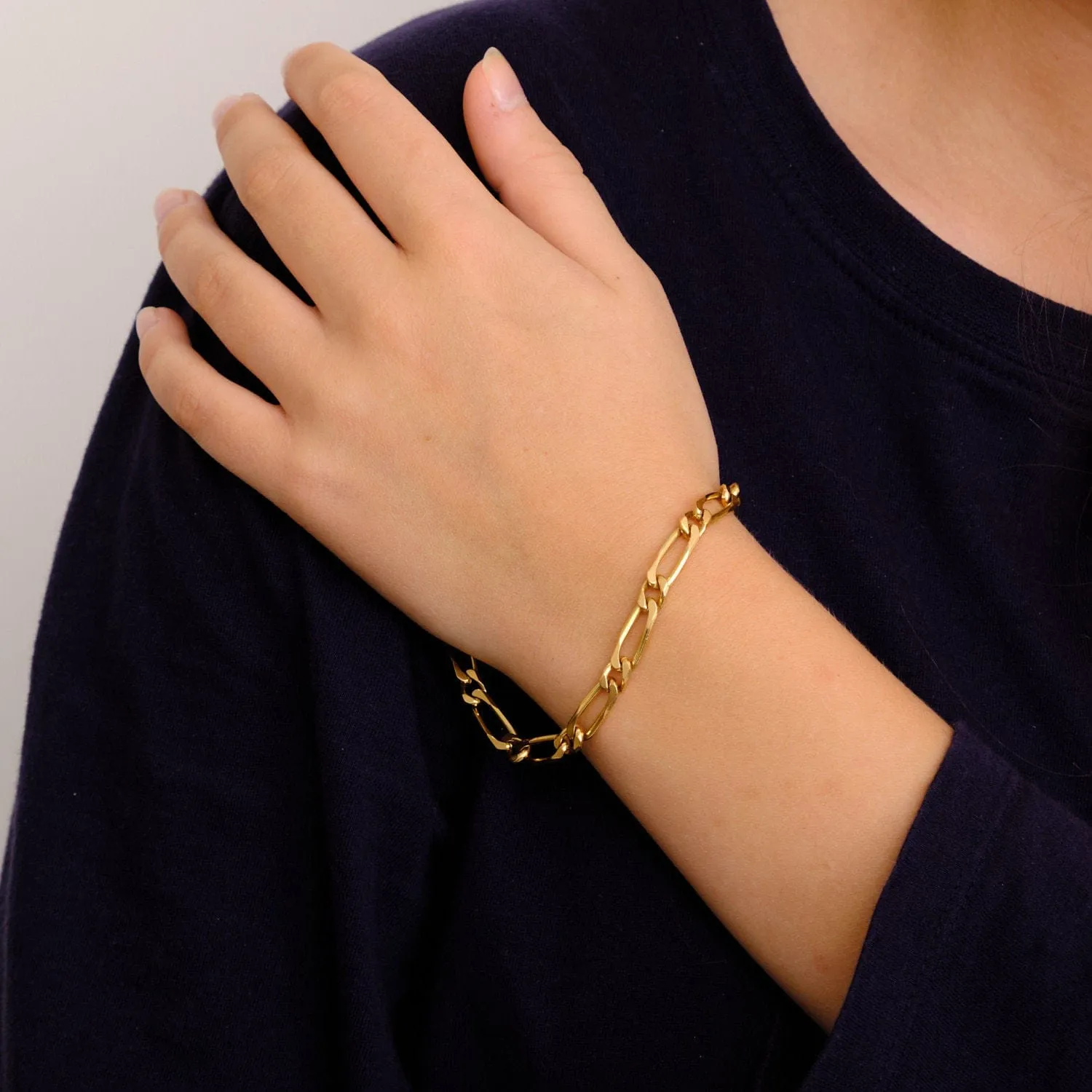 Bracelet en or jaune sold by 58 Facettes product image thumbnail 2