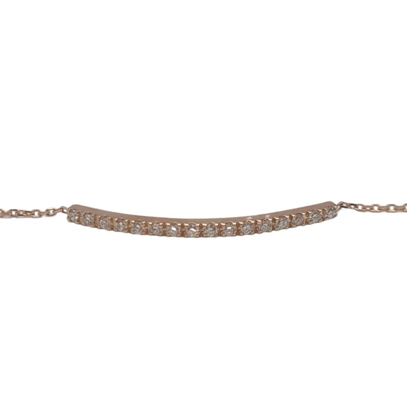Bracelet en Or rose & diamants sold by 58 Facettes