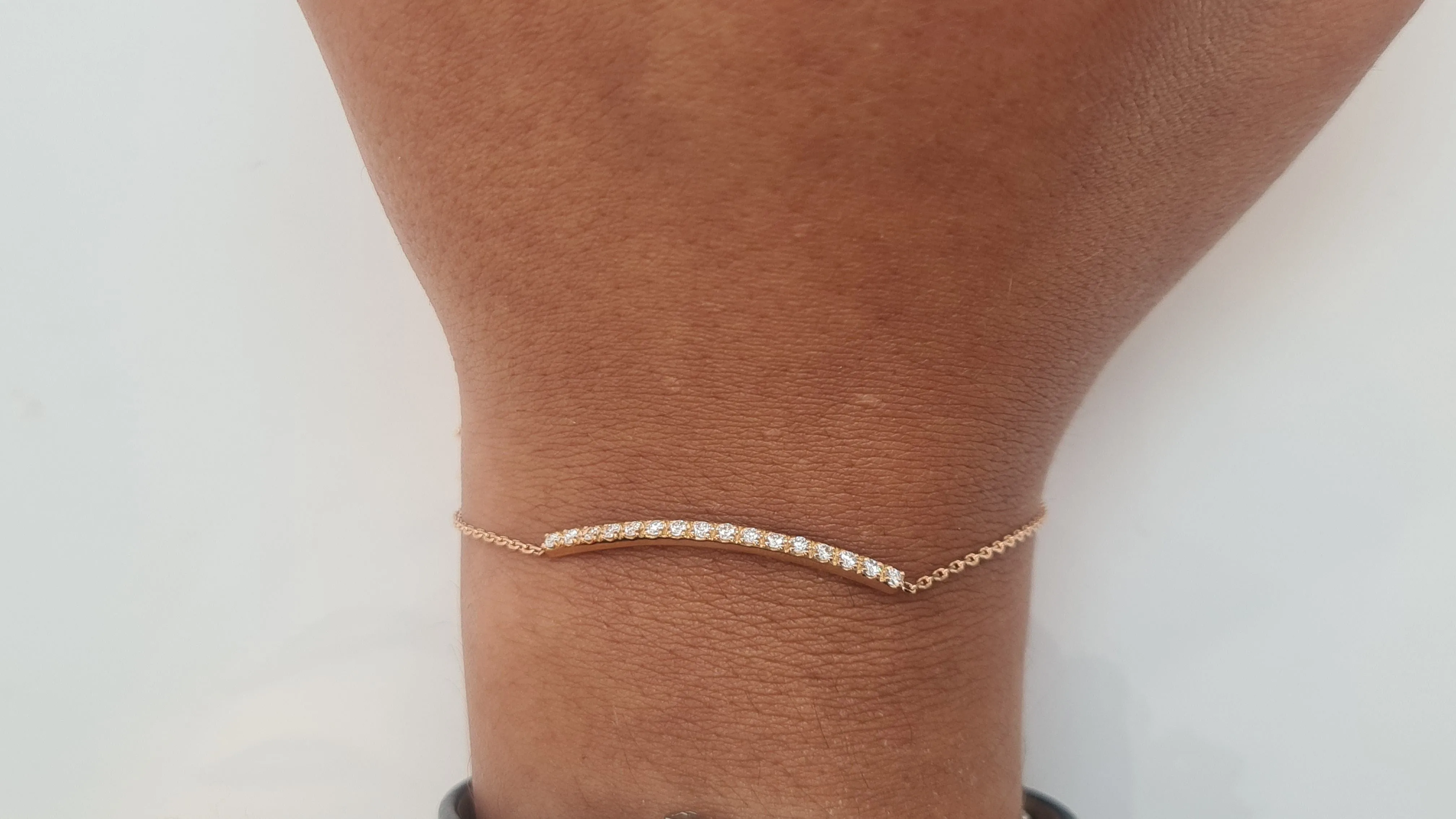 Bracelet en Or rose & diamants sold by 58 Facettes product image thumbnail 2