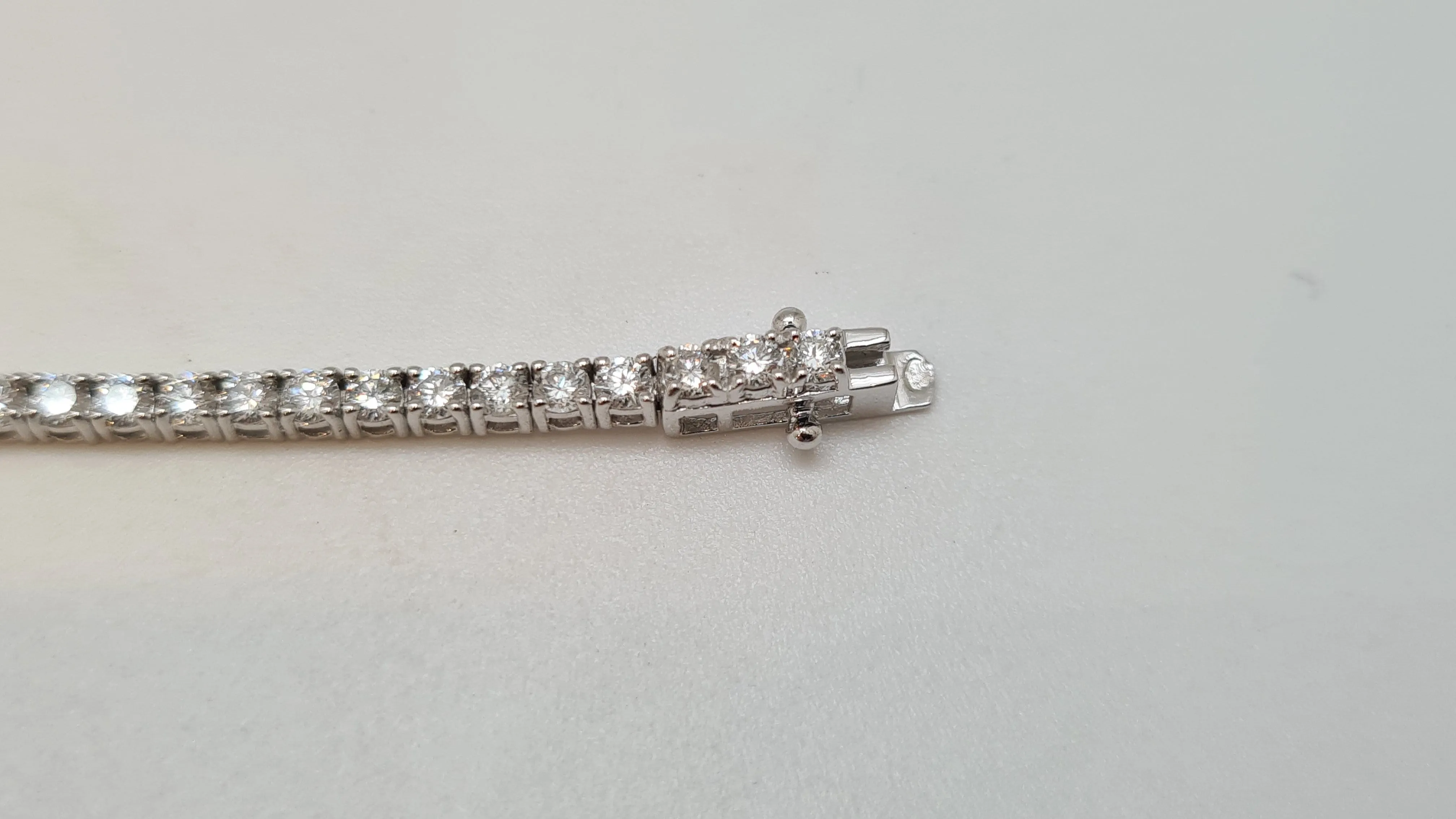 Bracelet Rivière en Or blanc & diamants sold by 58 Facettes product image thumbnail 5