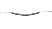 Bracelet en Or blanc, diamants noir sold by 58 Facettes
