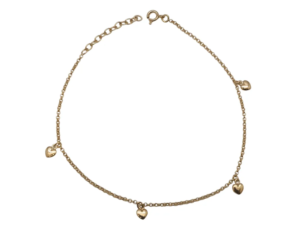 Bracelet cœurs en Or Jaune sold by 58 Facettes