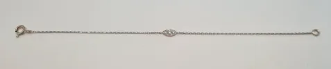 Bracelet en Or blanc diamants naturels sold by 58 Facettes