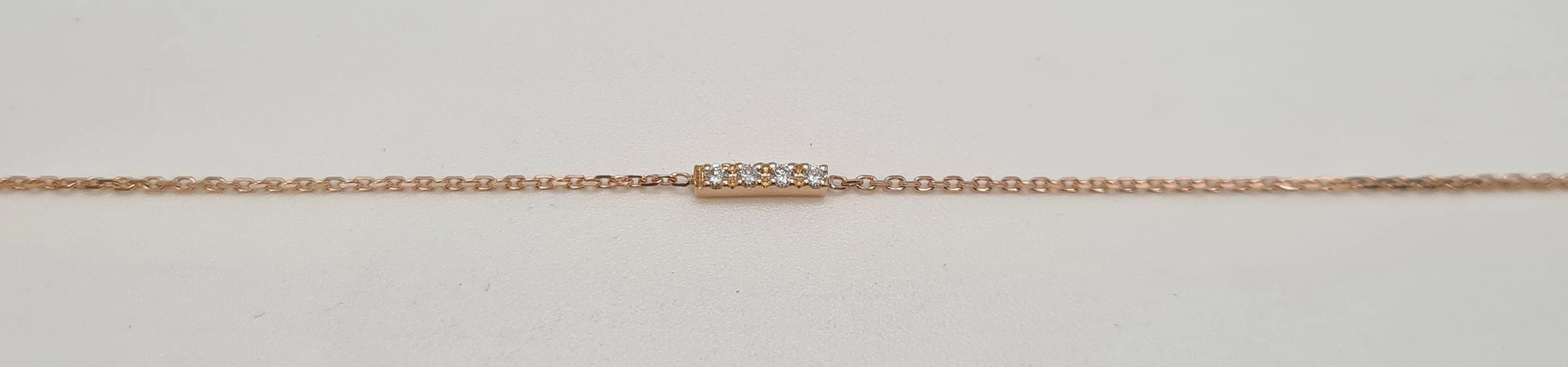 Bracelet en Or rose, diamants sold by 58 Facettes product image thumbnail 2