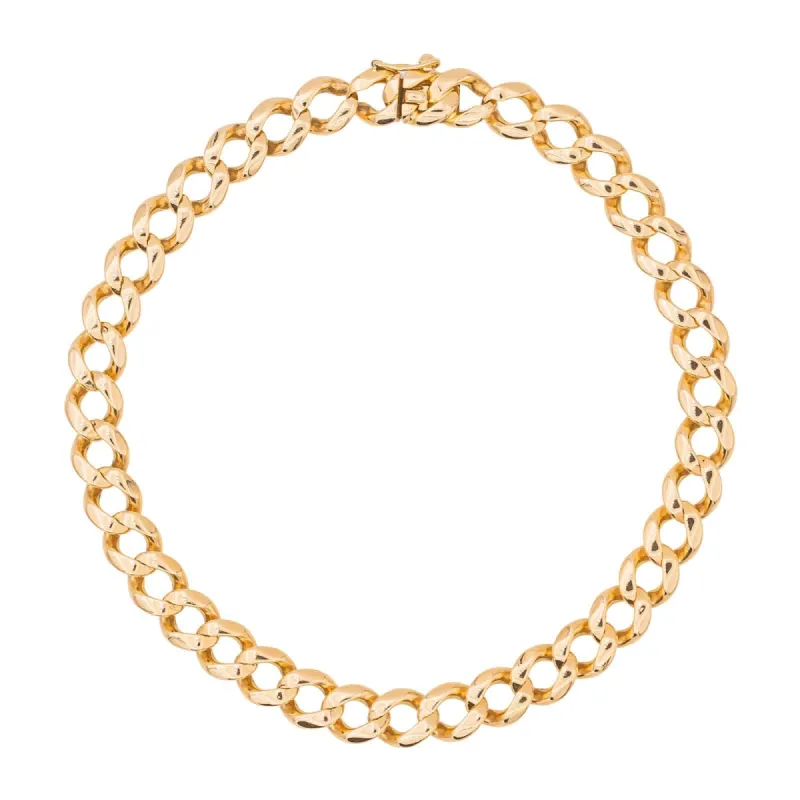 Bracelet Gourmette Or rose sold by 58 Facettes