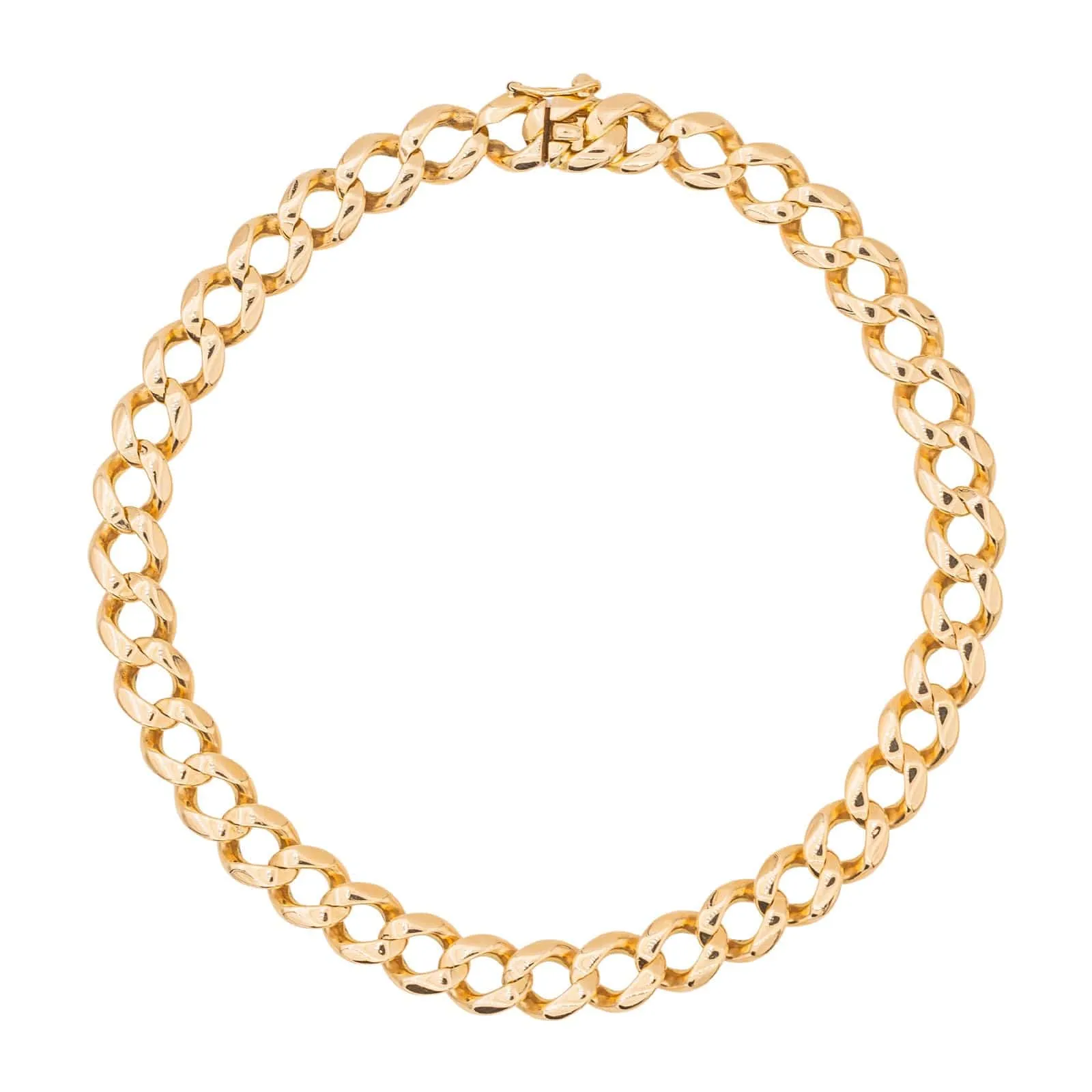 Bracelet Gourmette Or rose sold by 58 Facettes