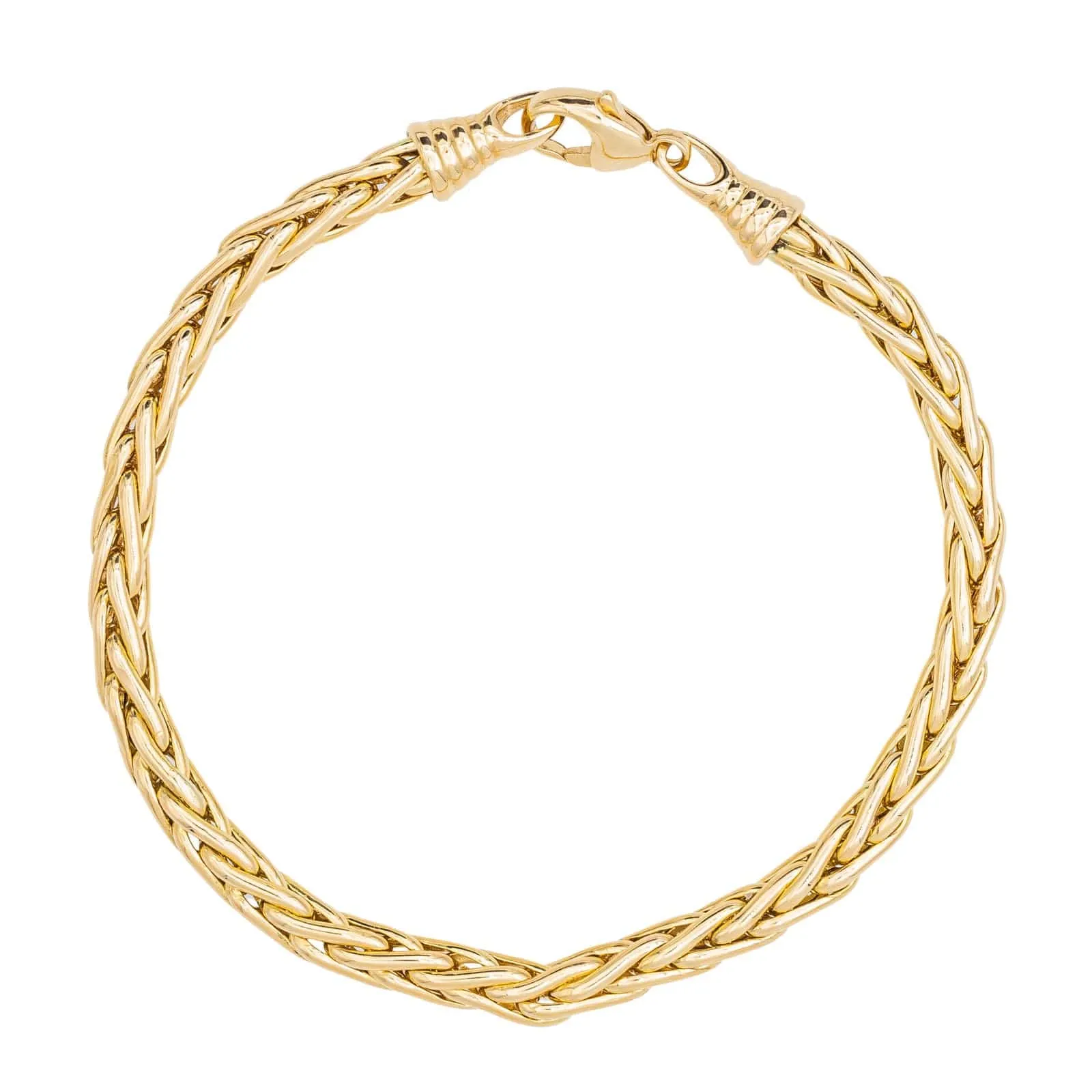 Bracelet Maille palmier Or jaune sold by 58 Facettes product image thumbnail 3