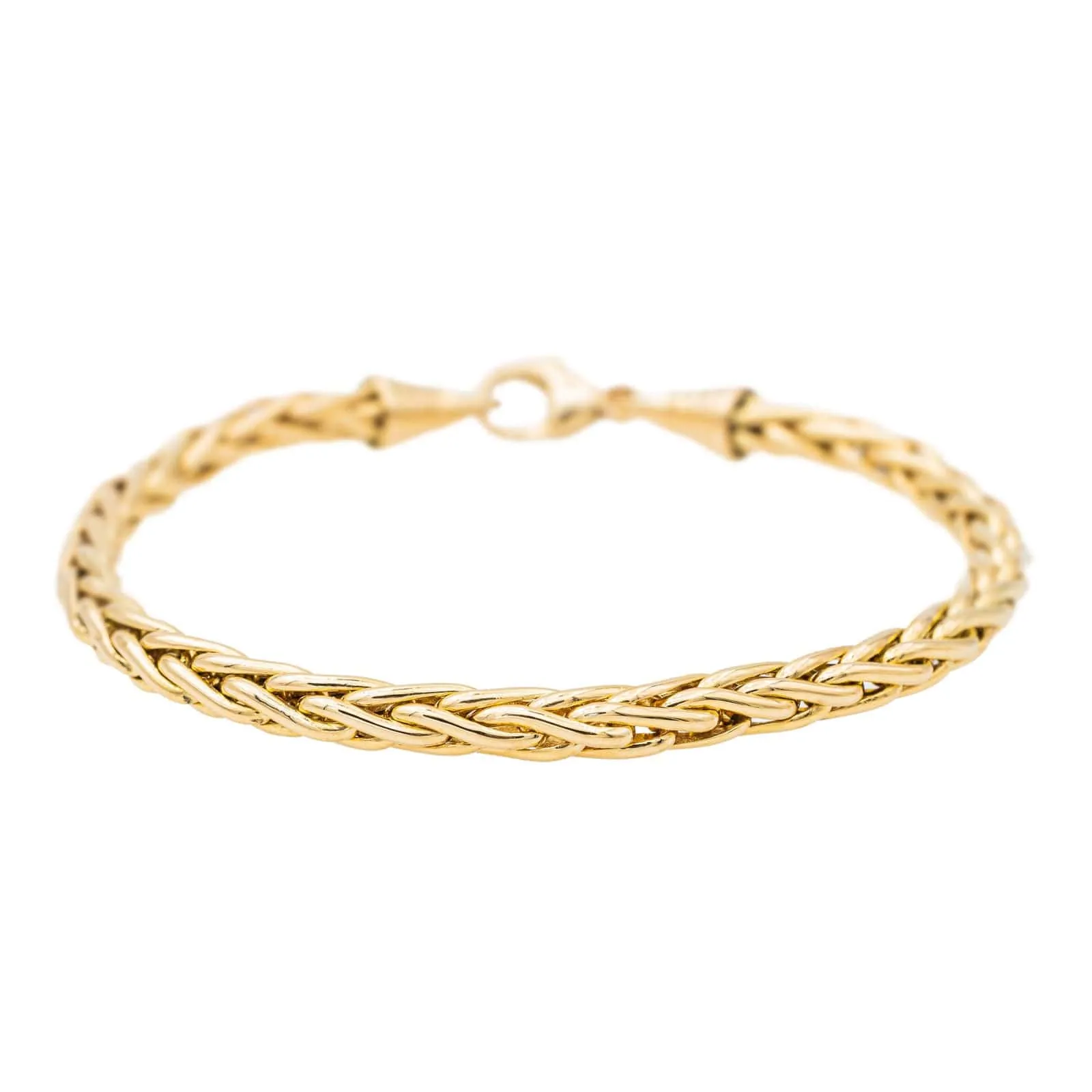 Bracelet Maille palmier Or jaune sold by 58 Facettes