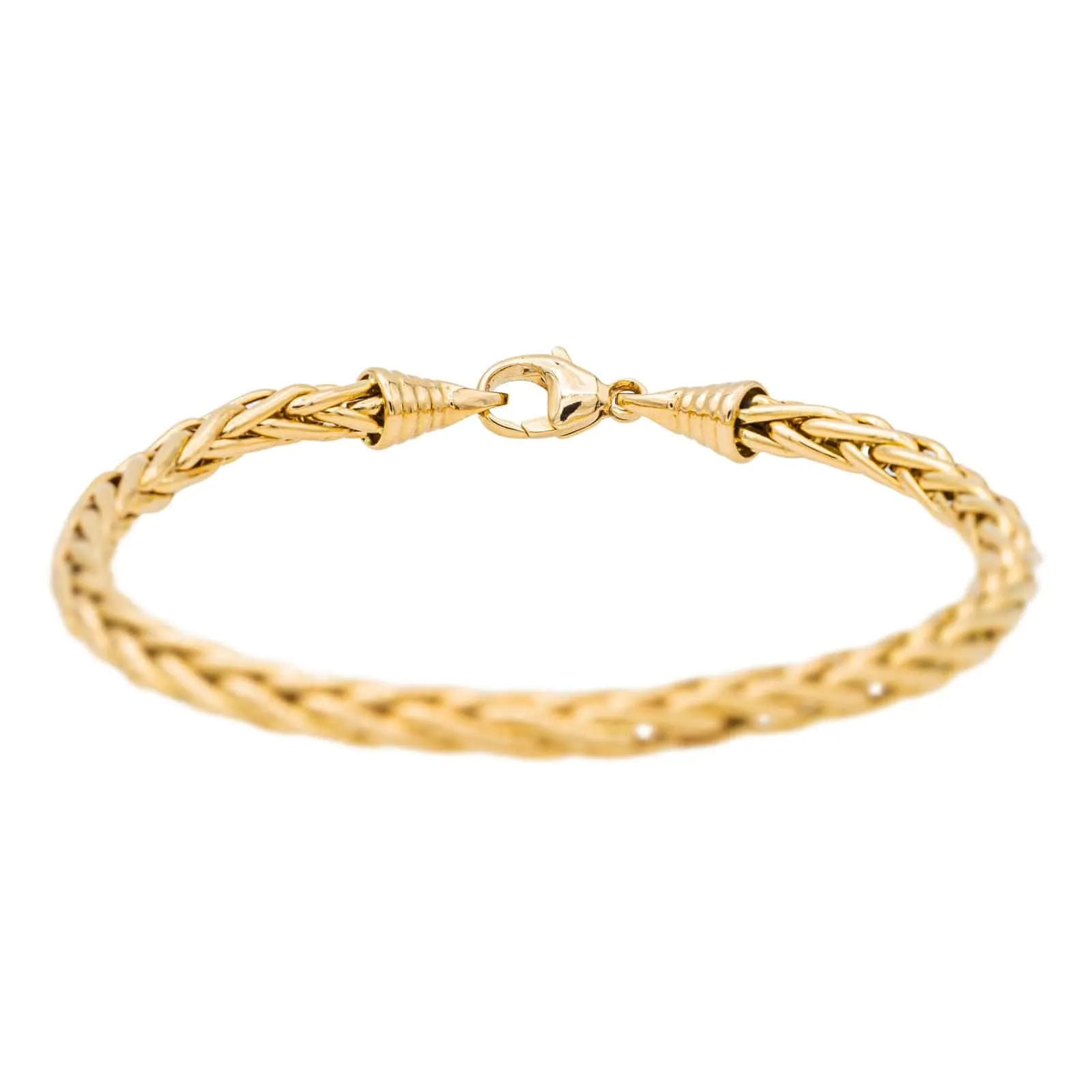 Bracelet Maille palmier Or jaune sold by 58 Facettes product image thumbnail 5