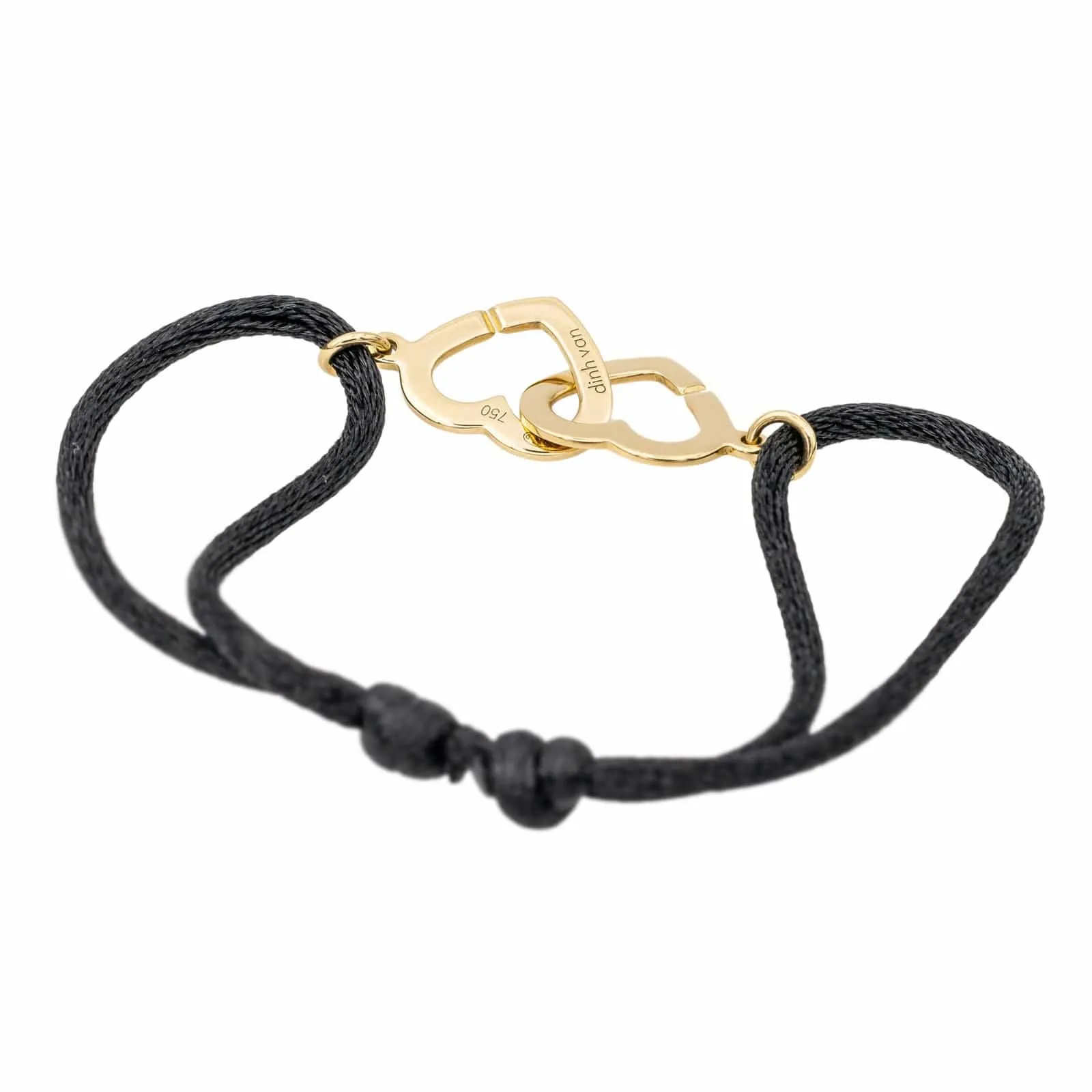Dinh Van Bracelet Coeur Double coeur Or jaune sold by 58 Facettes product image thumbnail 4