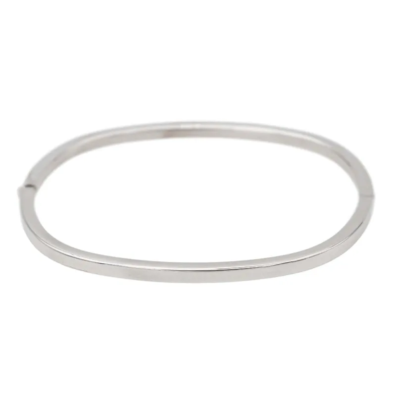 Bracelet Jonc Or blanc sold by 58 Facettes
