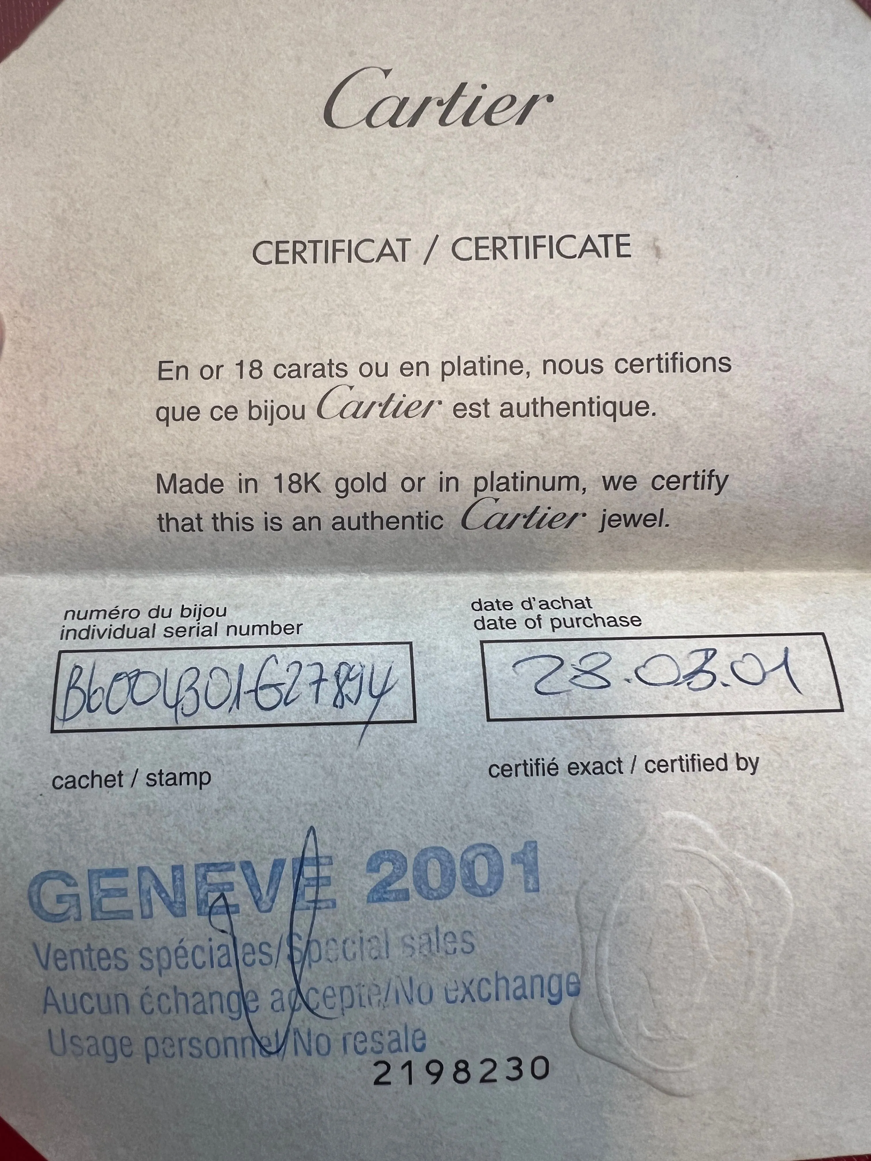 Cartier - Bracelet Coeur en Or Jaune sold by 58 Facettes product image thumbnail 3