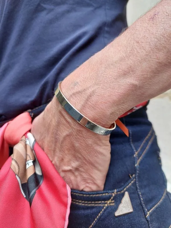 HERMÈS - Bracelet CARTOUCHE sold by 58 Facettes product image thumbnail 2