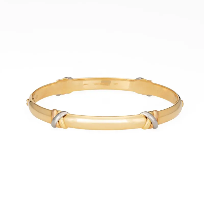 Cartier Trinity - Bracelet jonc vintage en or jaune 18 carats sold by 58 Facettes