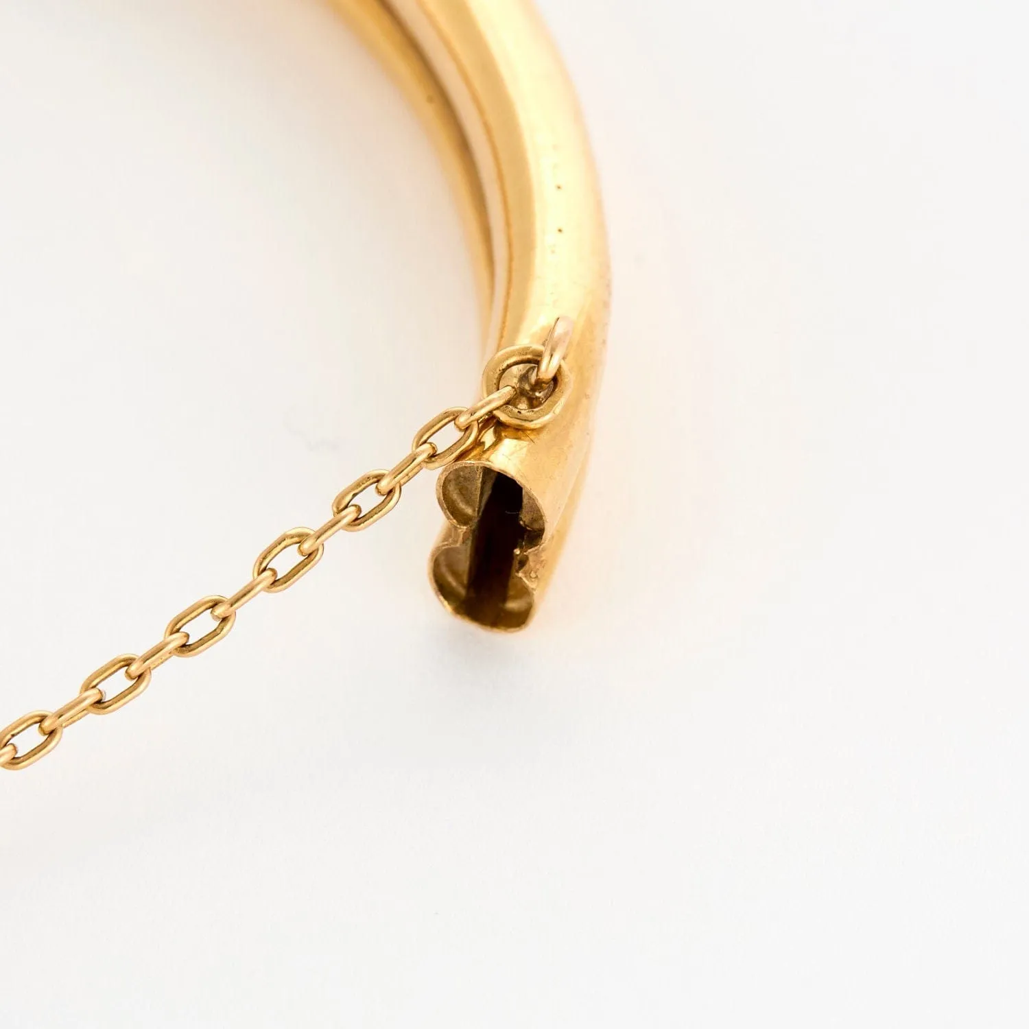 Bracelet jonc à charnière en or jaune sold by 58 Facettes product image thumbnail 5