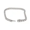 Bracelet ligne tennis serti de 6,50 Cts de diamants brillants or gris sold by 58 Facettes
