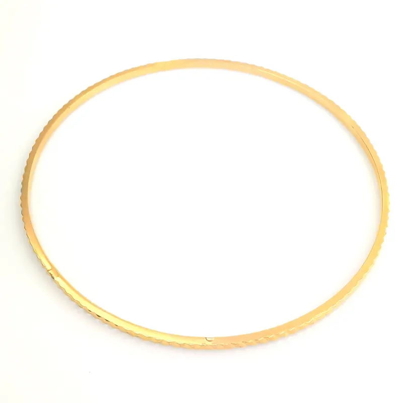 Bracelet rigide en or jaune sold by 58 Facettes